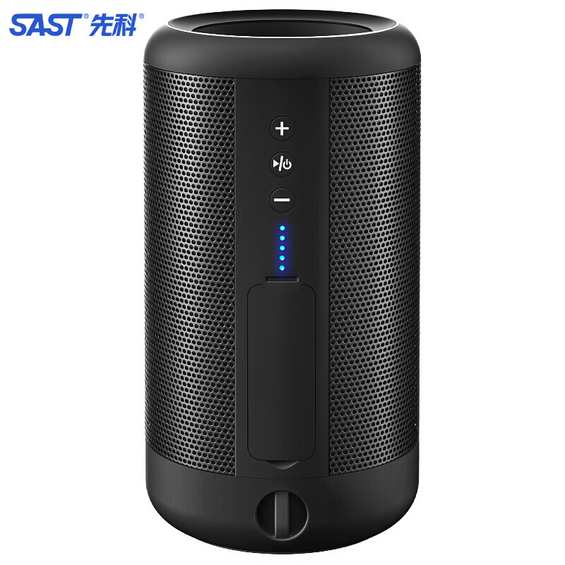SAST A66 black Bluetooth wireless speaker mini mini stereo portable card mobile phone computer wechat collection microphone household outdoor waterproof subwoofer