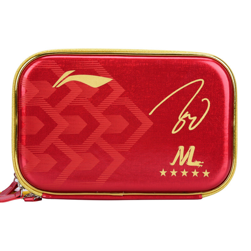 Li Ning table tennis racket cover base plate racket bag double-layer square table tennis bag national team same type Malone abjn005-1