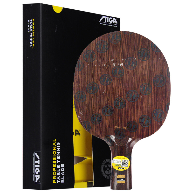 Stiga stika stika red bean wood legend 7 professional table tennis floor table tennis racket straight racket CL upgrade