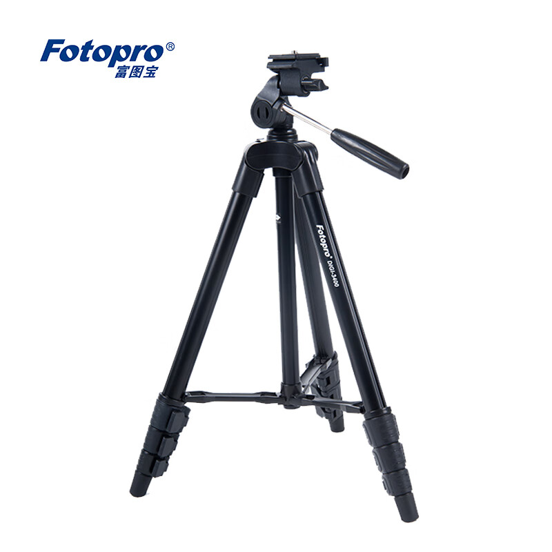 Fotopro digi-3400 aluminum magnesium alloy photography tripod portable multifunctional digital camera / projector / thermometer / anchor live broadcast support