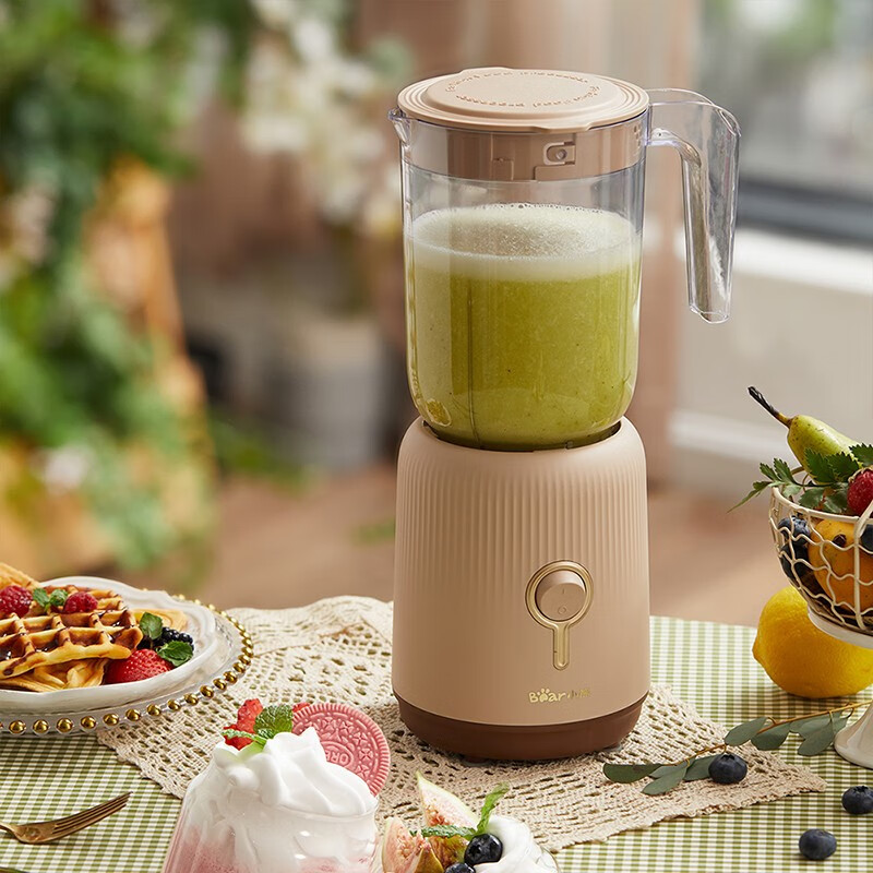 Bear辅食机婴儿宝宝料理机多功能家用小型破壁机搅拌机奶昔机LLJ-C10S2单杯