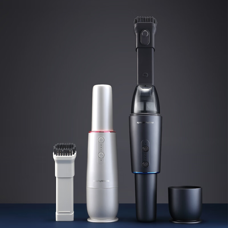 摩飞电器（Morphyrichards）吸尘器手持家用车载吸尘器宠物家庭适用MR3936 铁灰色