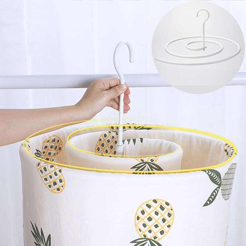 Wutong Anne screw coat hanger, screw hanger, sun drying machine, bath towel rack, creative clothes rack, save space, rotate drying sheets, quilt cover, net red coat hanger circle.