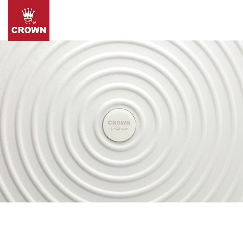 皇冠环保材质8轮万向轮登机箱行李箱拉杆箱C-H2030H新 奶白色 拉链 20英寸 可登机