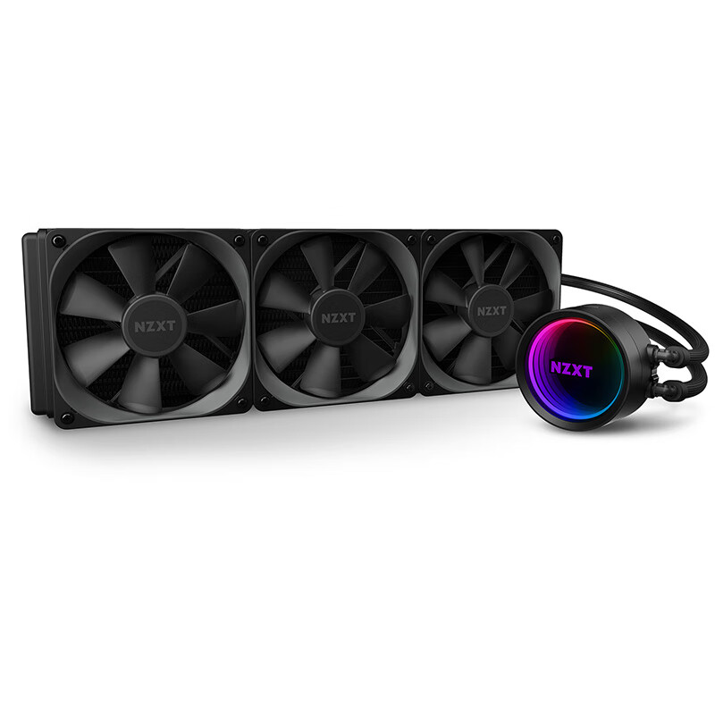 Enjie NZXT Kraken siren x73 360mm integrated water cooling radiator (water cooling head color adjustable RGB / cold head logo direction adjustment / 6-year warranty / hue 2)