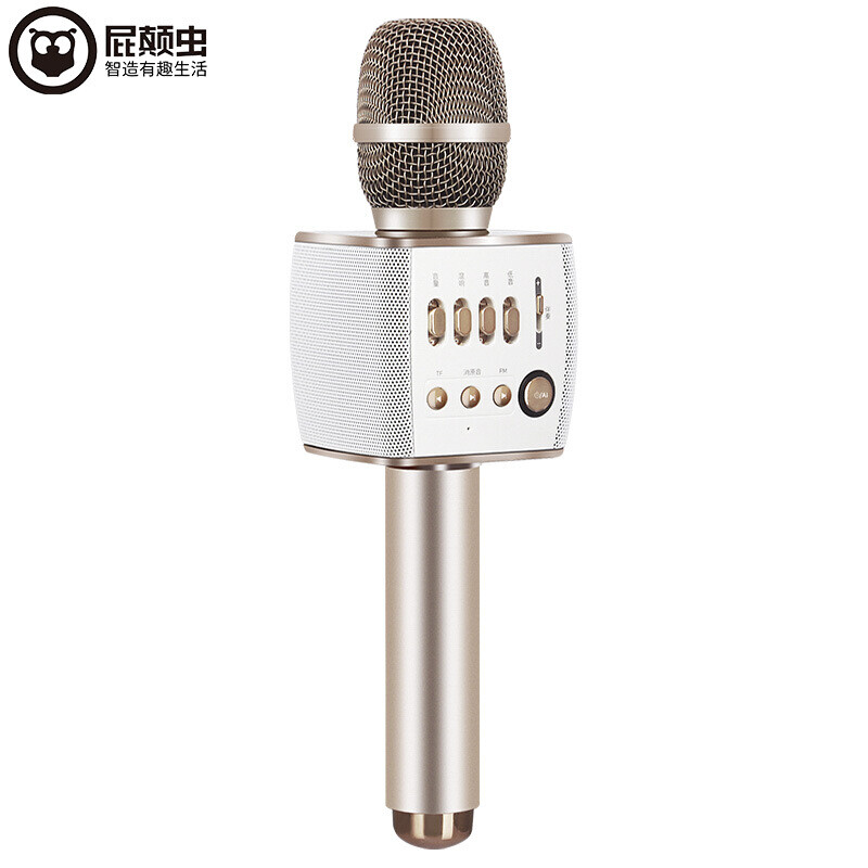 Universal mobile phone k-song microphone asshole bug X35 wireless Bluetooth home TV singing microphone sound card All-in-one equipment with FM radio small sound for the elderly