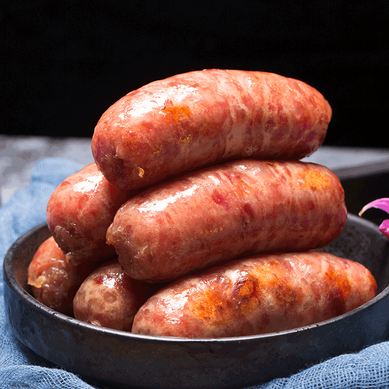 御味香（ywx）御味地道肠火山石烤肠批发台湾烤肠热狗香肠纯肉脆骨肠装60g*50根 原味烤肠60g*50根