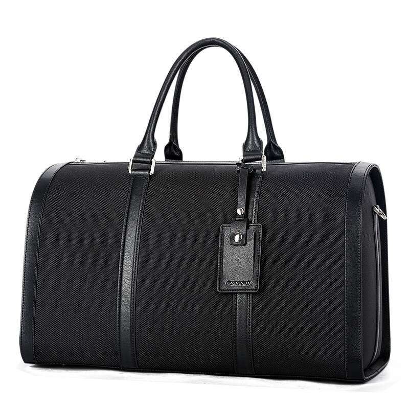 Bo brand BOPAI travel bag men's business handbag short distance large capacity luggage bag women's business trip fitness Bag Travel Shoulder Bag waterproof luggage bag black 732-006831