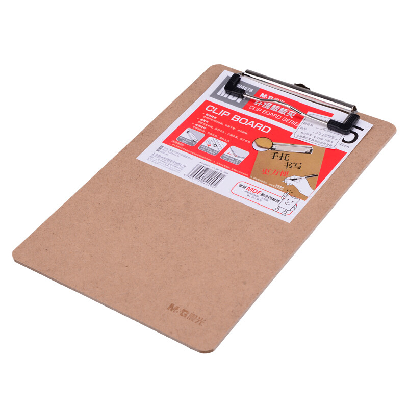 Chenguang (M & G) flat fiber board clamp A5 single installation adm94878