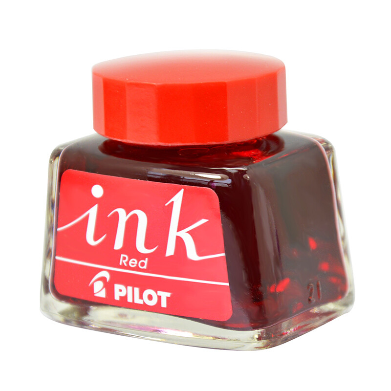 Japan's pilot non carbon ink pen ink 30ml red ink ink-30-r imported