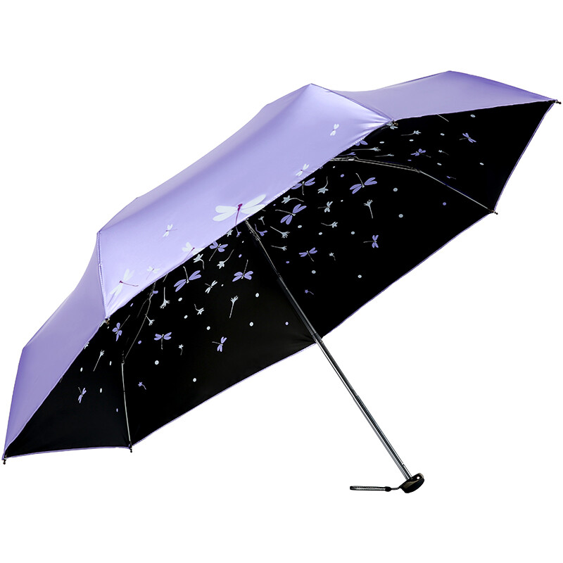 Paradise umbrella full shading (UPF50 +) mercerized velvet color glue 50% sun umbrella sunny umbrella 31834e Wisteria