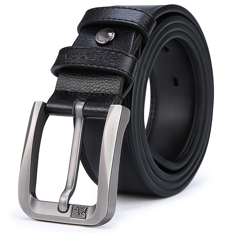 Scarecrow (Mexican) men's belt needle buckle cowhide business trouser belt leisure youth belt mlb11101m-01