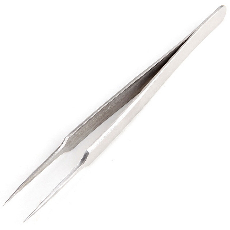 Santo 1381 high precision pointed tweezers high grade stainless steel