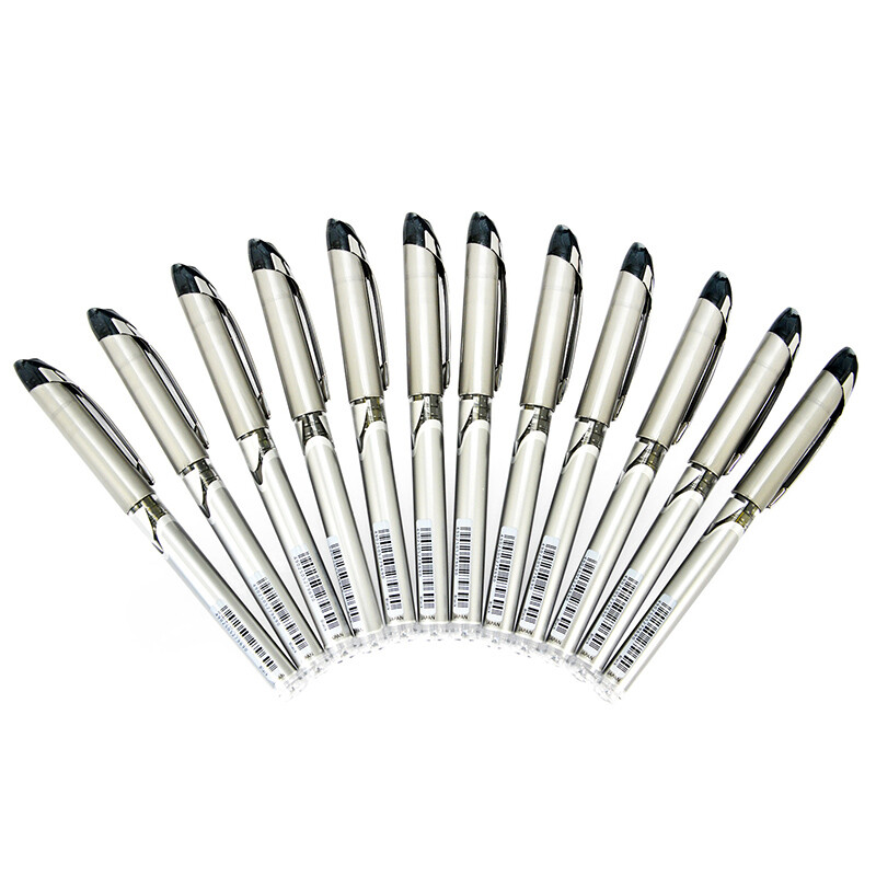 Japan's pilot bxgpn-v5 needle tube neutral pen test Fountain Pen Black 0.5mm 12 pieces imported with original packaging