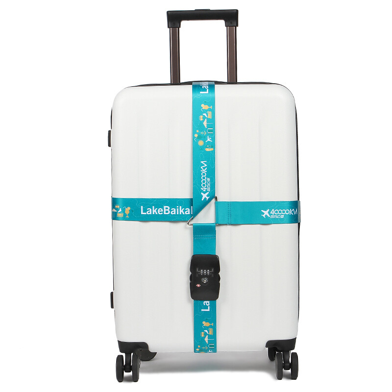 40000 km cross packing belt consignment binding belt TSA customs lock 4m multi-purpose Trolley Case luggage case elastic packing belt sw3111