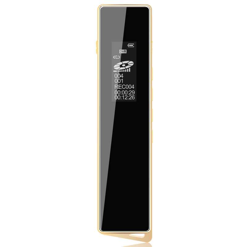 Newsmy recording pen V03 16g gold professional popularization of micro HD noise reduction learning / conference interview and evidence collection applicable to MP3 player
