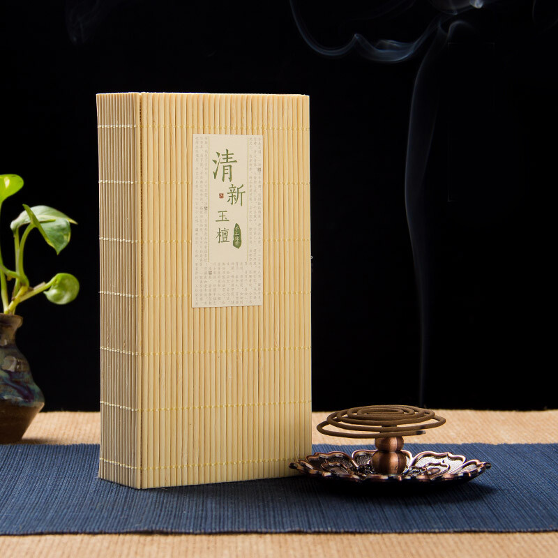 Jiayintang sandalwood incense plate indoor incense smell elegant 40 single plate package