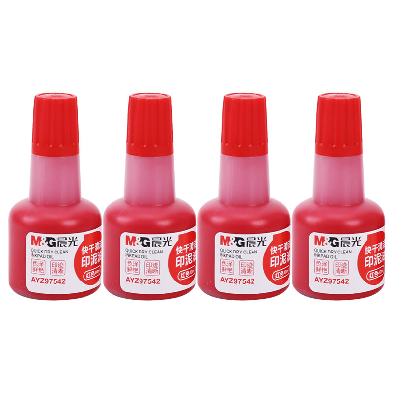 Chenguang (M & G) 40ml quick drying cleaning ink 4 bottles / box ayz97542
