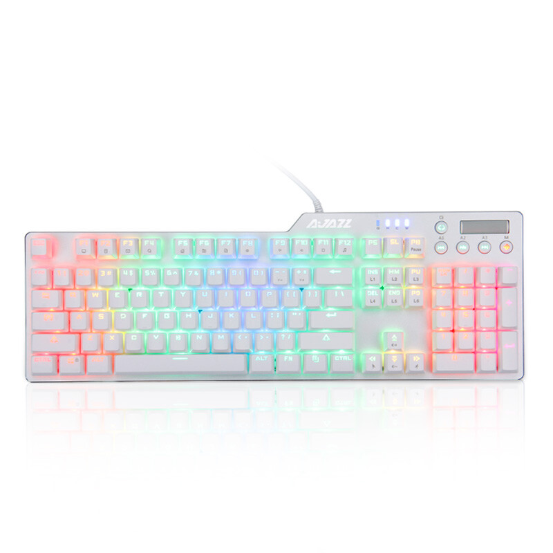 Ajax assassin II alloy mechanical keyboard ak35i RGB volume knob Obsidian black axis game backlight office computer notebook chicken eating keyboard