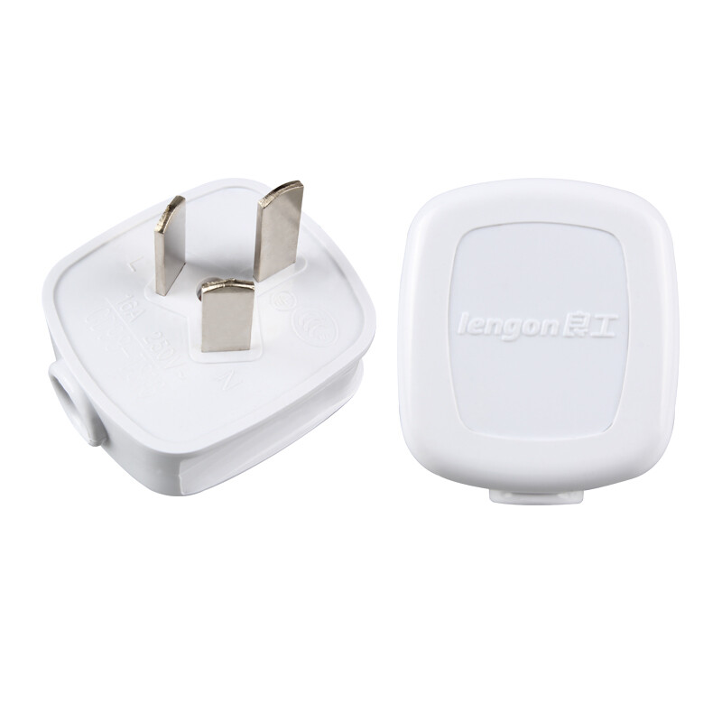 Legon 16A high-power wiring plug power converter socket plug triangular three pin single-phase three pole detachable plug cd98-ts16 10 sets