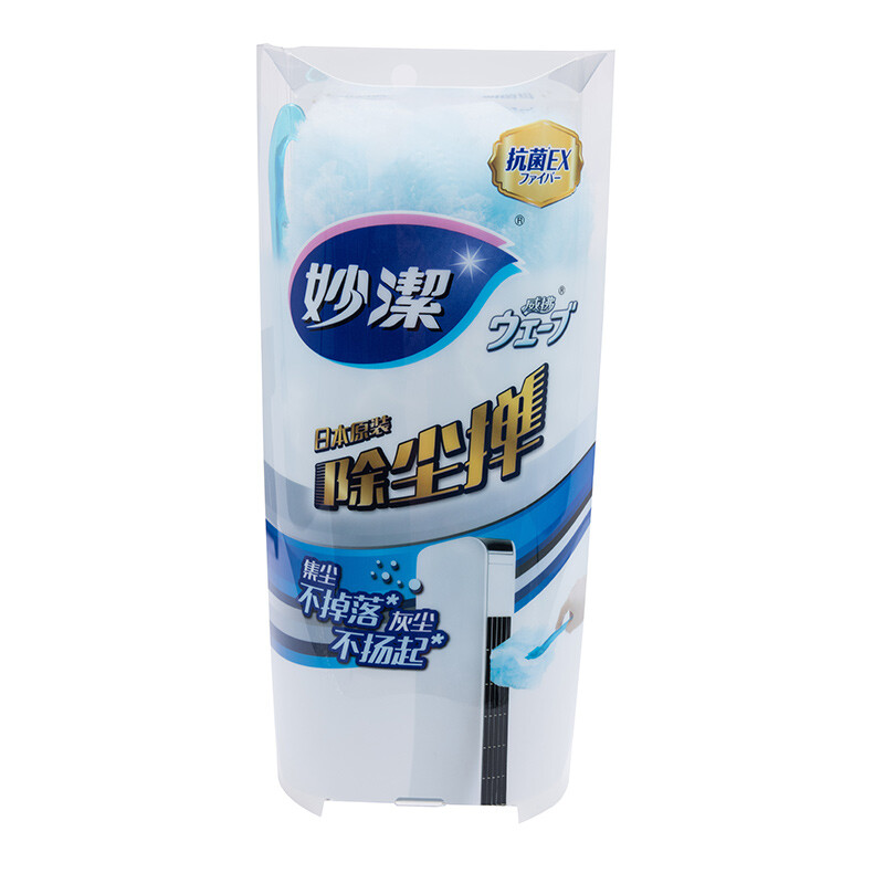 妙洁 除尘掸 共含9个替换头 洁汽车扫灰鸡毛掸子 本原装进口静电