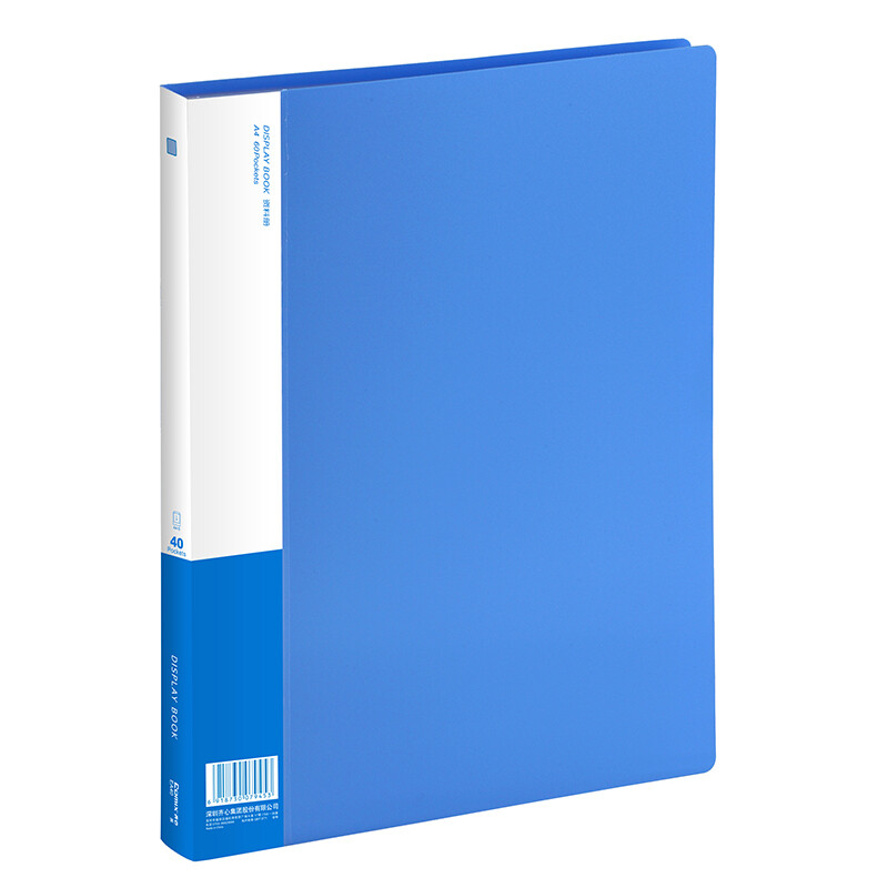 Comix ea40 40 page A4 data book / document book Blue single package