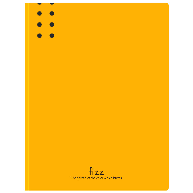 Fizz thickened A4 long folder board / color folder / file folder / office supplies orange a2387