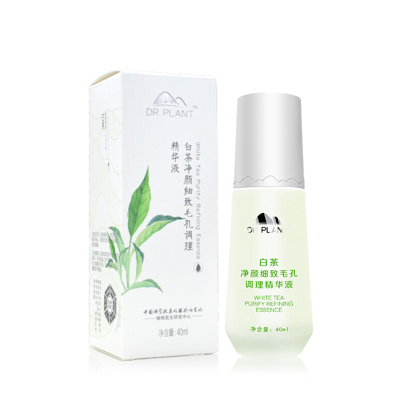 Botanical doctor (Dr.Plant) white tea clear skin pore conditioning essence 40ml (water replenishing moisturizing oil control skin care men and women)