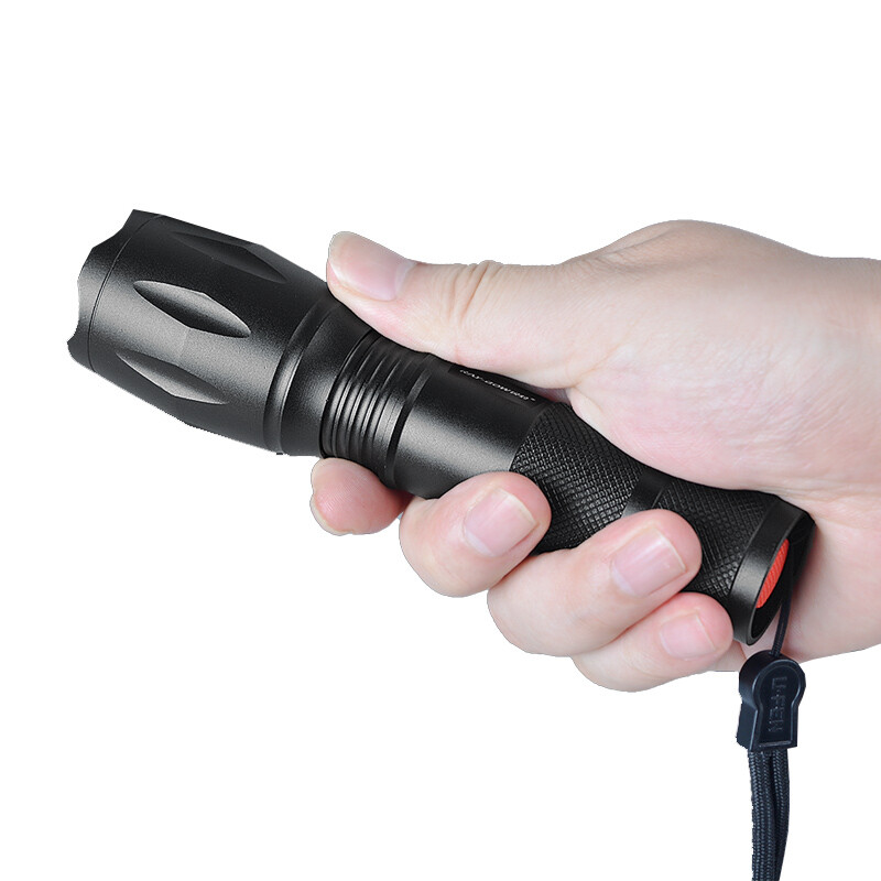 Warsun Walson X50 T6 strong light zoom flashlight Mini rechargeable long-range super bright searchlight LED outdoor cycling household