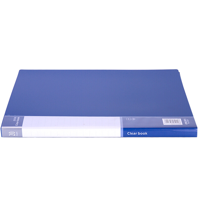 得力(deli)A4资料册 办公收纳学生试卷册孕检资料册 10至100页 文件册 办公用品 5030（30页）