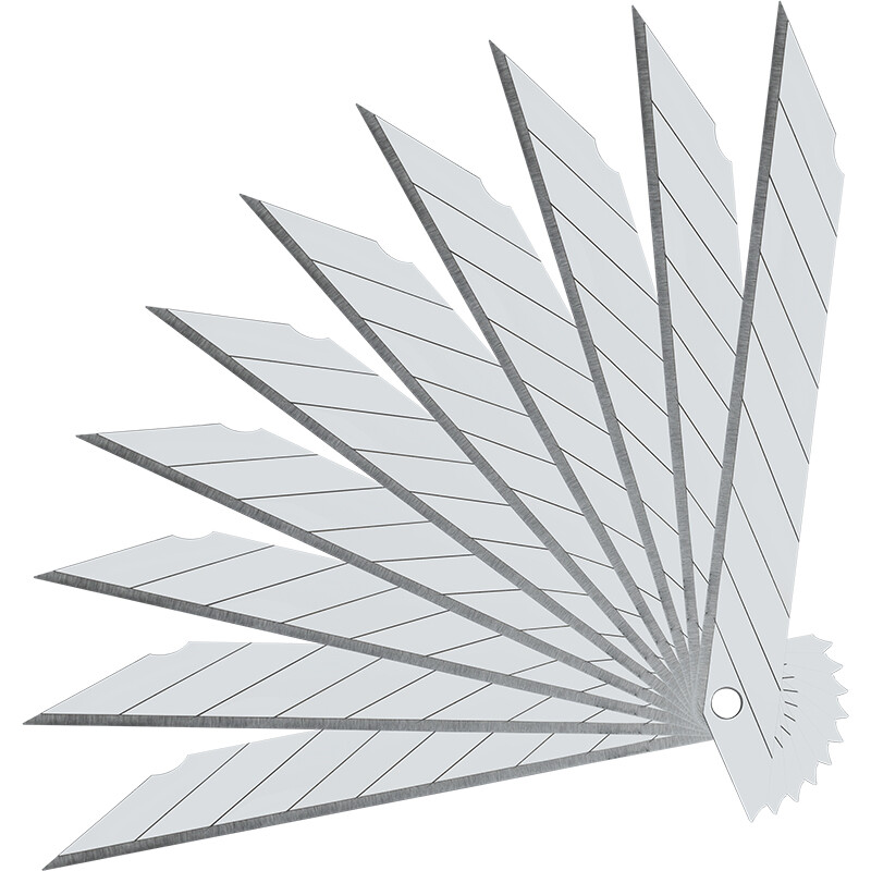 Kafwell art blade 10 Piece package (tip) 9mm small wallpaper knife paper cutting blade ku2707