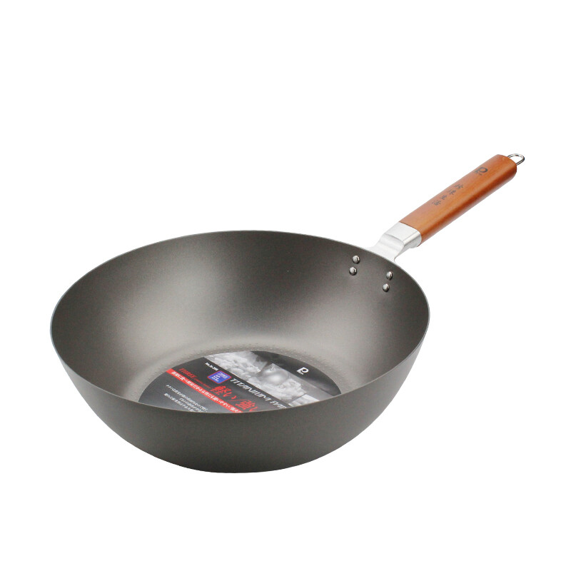 珍珠生活纯钛炒锅日本进口无特氟龙涂层健康锅h-398-中卡·易礼 礼品