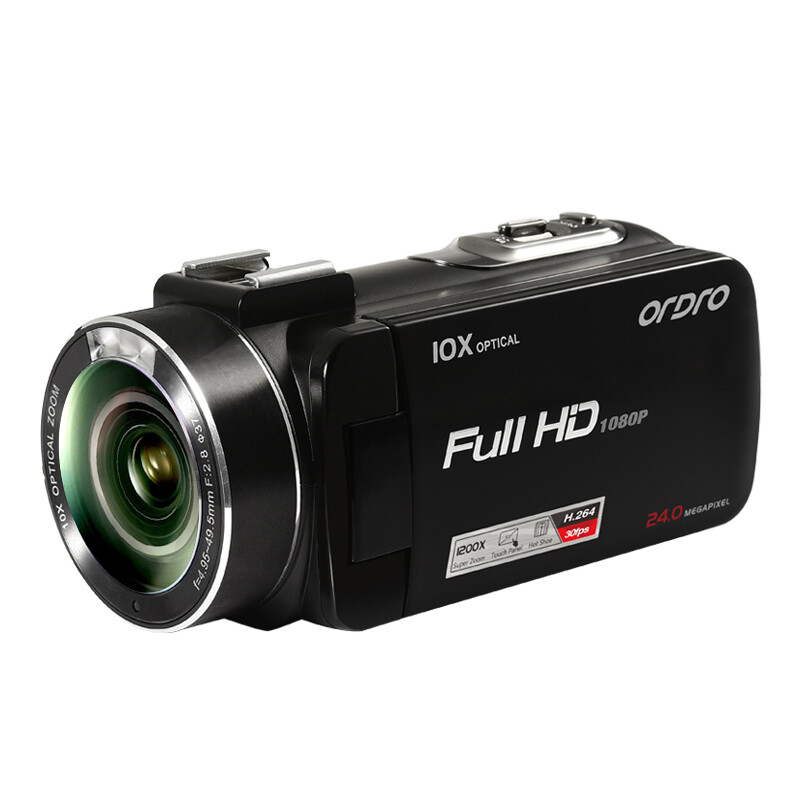 Imported ordro z82 HD camera 5-axis anti shake 10x Optical Zoom 120x intelligent zoom connected to 4K optical wide-angle mirror microphone photography lamp