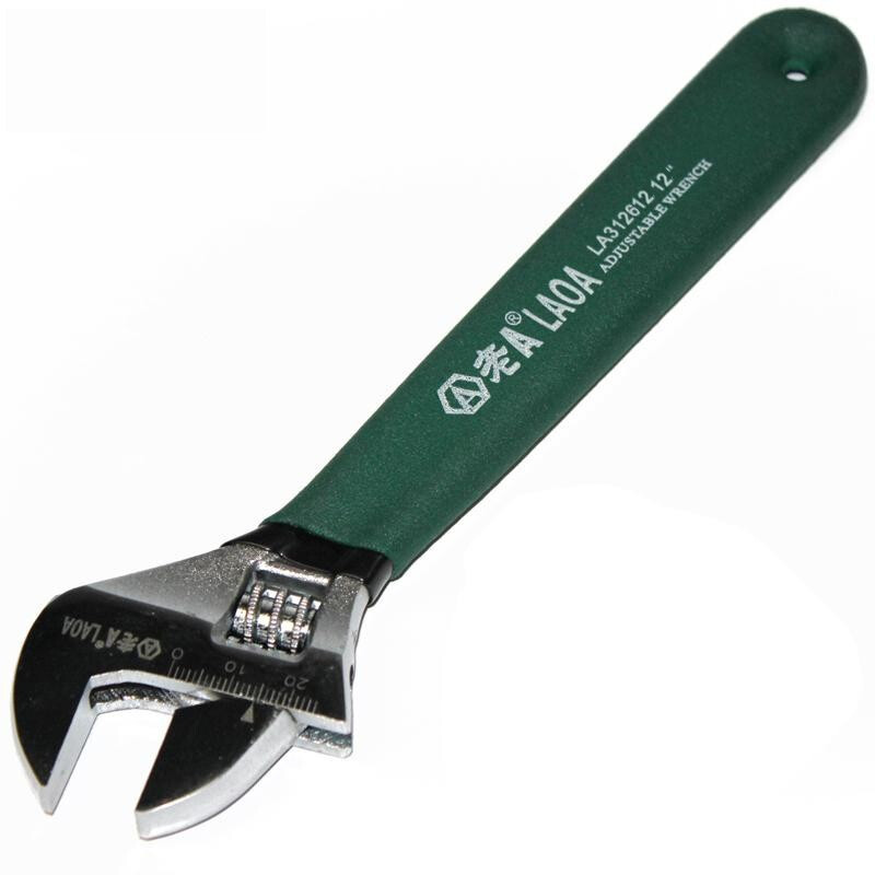 Laoa (laoa) reinforced adjustable wrench la312112 12 inch 300mm