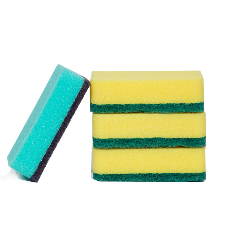 妙洁 海绵百洁布 一般油污专用 洗碗清洁海绵5片超值装