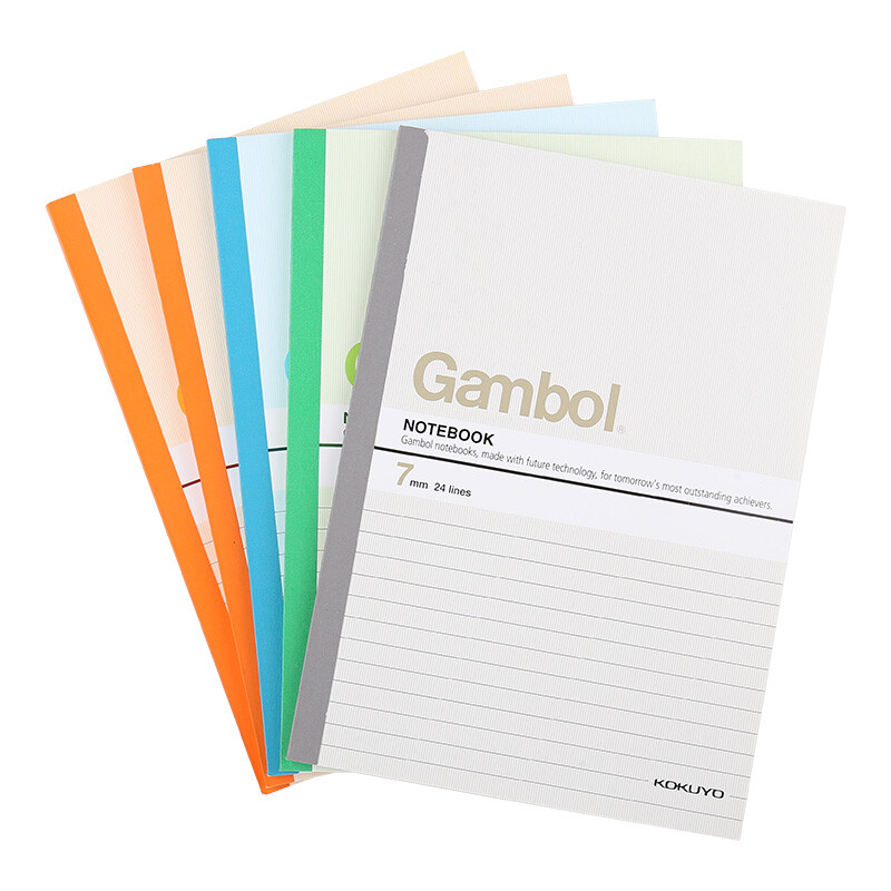Kokuyo gambol Watanabe student wireless binding book / Notepad / soft copy A5 / 60 page 5-Pack wcn-g5607