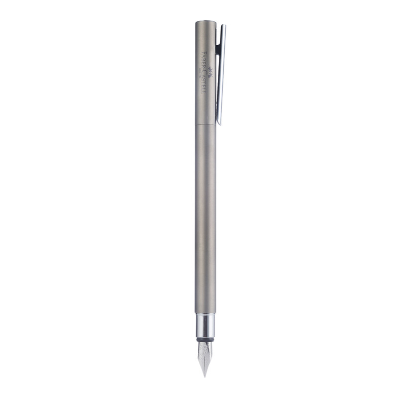Faber Castell pen signature pen ink pen Neo slim series matte stainless steel EF tip 342102
