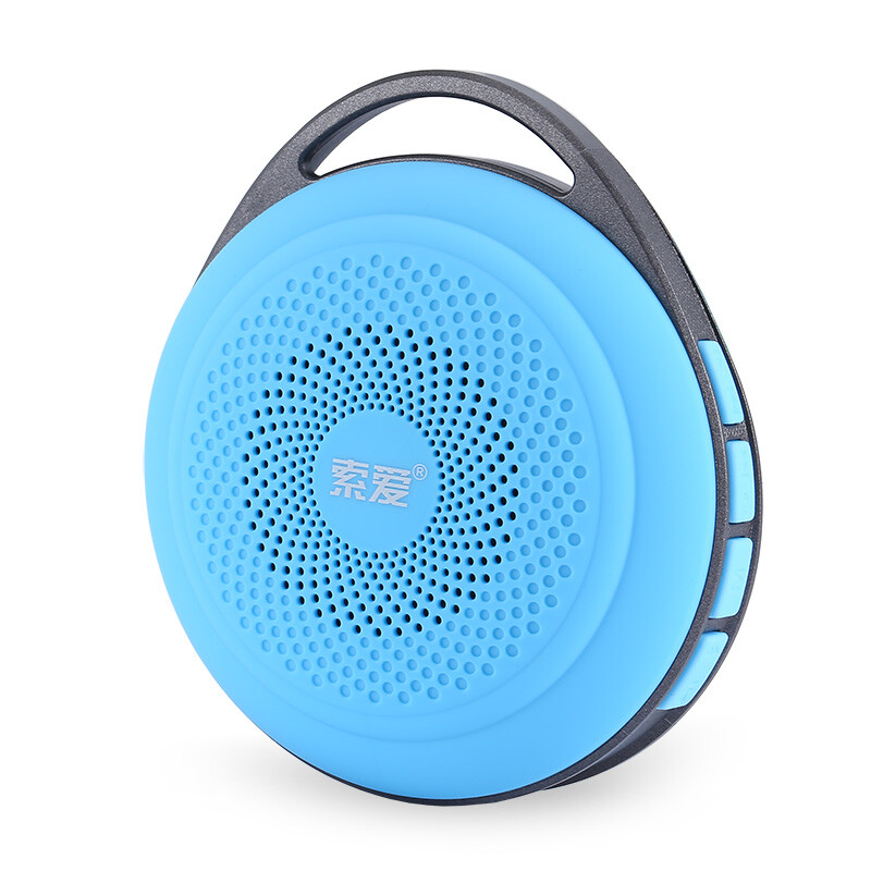 Sony Ericsson s-33 wireless Bluetooth speaker card portable mini outdoor riding subwoofer mobile phone sound elegant blue