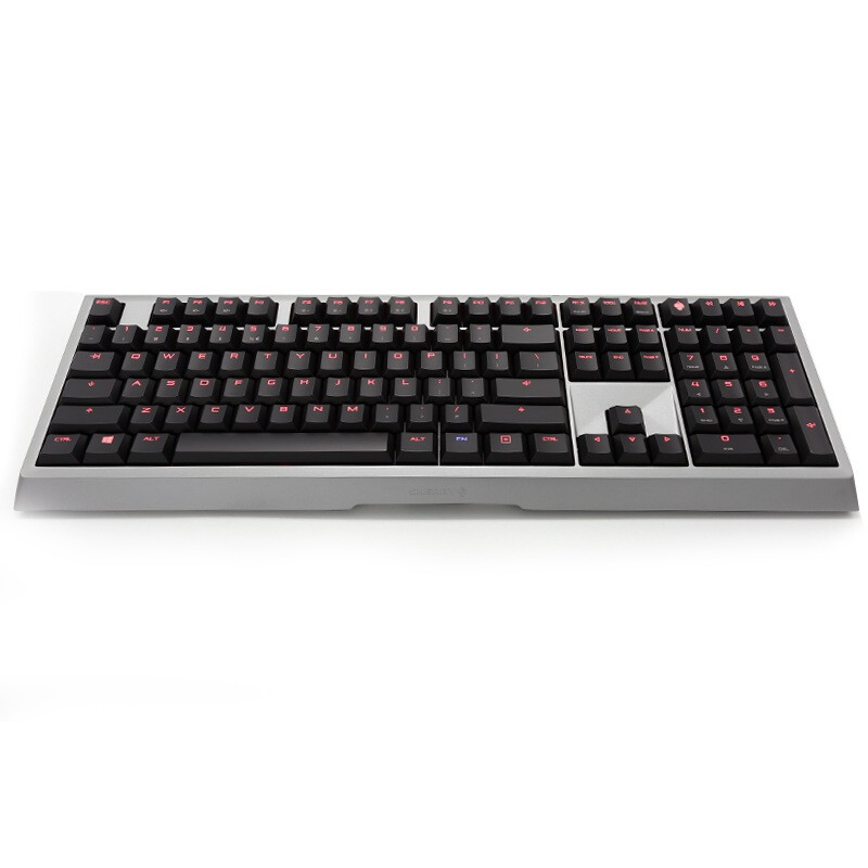 Cherry MX board 8.0 g80-3880hsaeu-0 metal backlight mechanical keyboard white green axis game keyboard