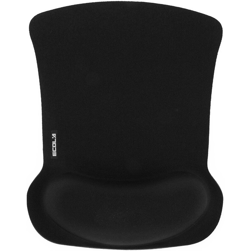 Ecola mouse pad wrist guard memory cotton high elasticity super thickened wrist support ergonomic office home game wrist pad black mpd-016bk