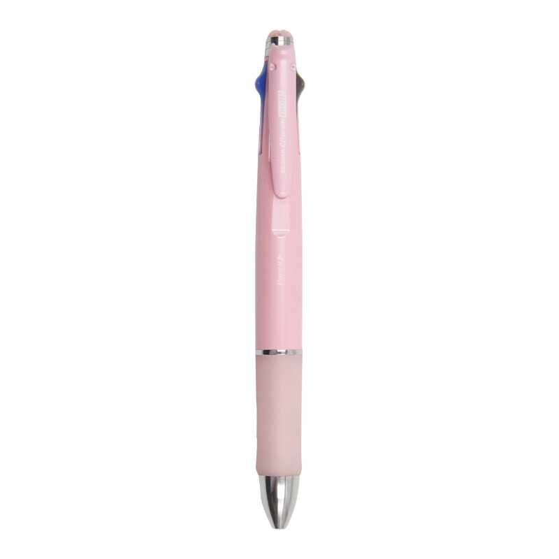 Zebra b4sa3 new excellent multifunctional pen (four-color ball pen 0.7mm + movable pencil 0.5mm) pink stick