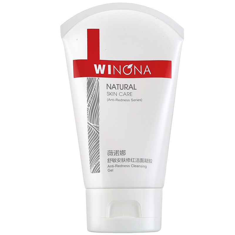 Winona (WINONA) Shu Minan skin repair red cleansing gel 80g (cleansing cream, mild cleansing, improve red and gentle repair).