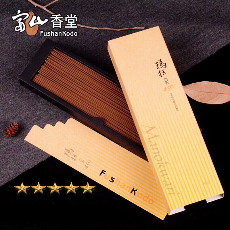 Fushan incense hall natural aloes, thread incense, sleeping incense can be matched with the incense stove Mara ok450 natural indoor incense, tea, yoga, Buddha worship and incense