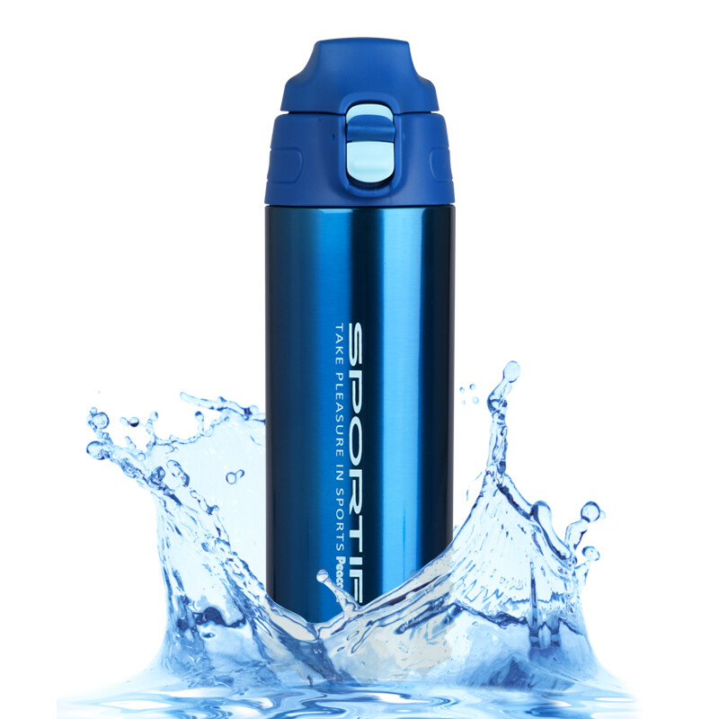 Japanese peacock sports thermos cup men's Jingdong self operated outdoor thermos cup fitness straight drink cup heat preservation cold water cup ajc-550 (AC)