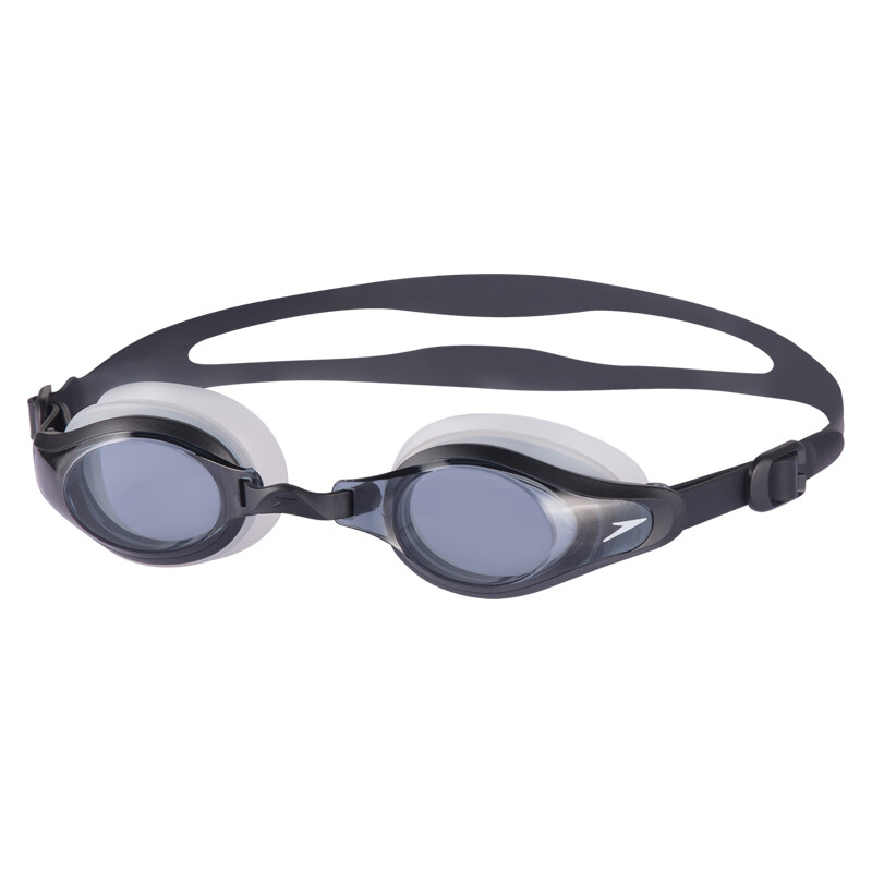 SPEEDO Speedo myopia Goggles new large frame comfortable swimming glasses men's and women's swimming goggles HD fog proof and waterproof 8-11321b973 black 350 degrees