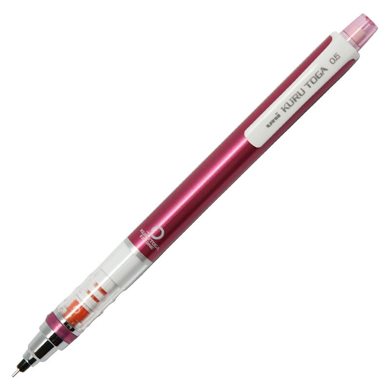 Mitsubishi (UNI) mobile pencil 0.5mm student automatic pencil lead automatic rotation m5-450 Pink