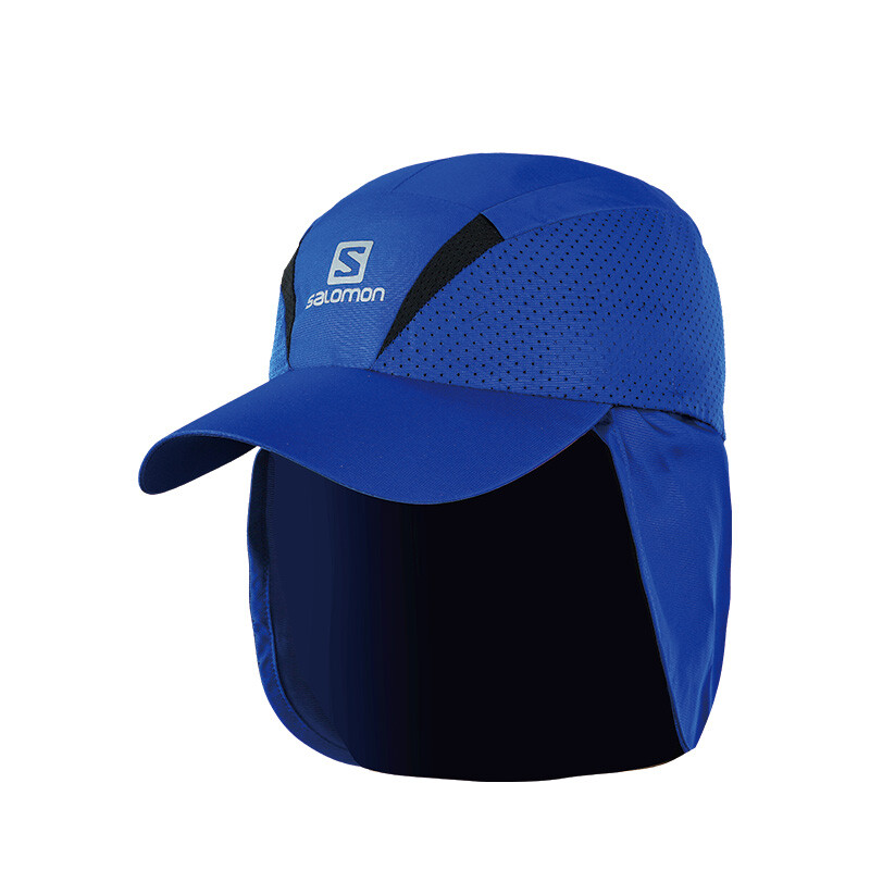 Salomon Salomon outdoor running hat quick dry Breathable XA + cap surf blue l40044800s / M