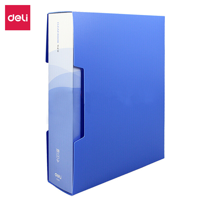 Deli 5200 A4 / 100 page data book single blue