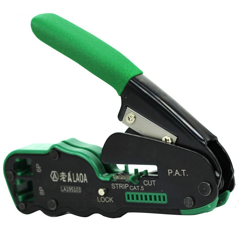 Laoa 6p / 8p handheld network cable pliers network crimping pliers la195103