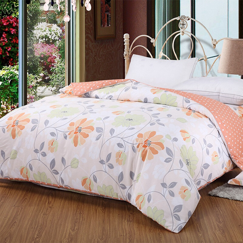 Ivy bedding home textile cotton quilt cover single double cotton quilt cover 200 * 230 (warm summer sun)